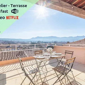 Mont Ventoux - Terrasse - Vue Degagee - Linge De Qualite - Fibre - Confort , Gardanne France